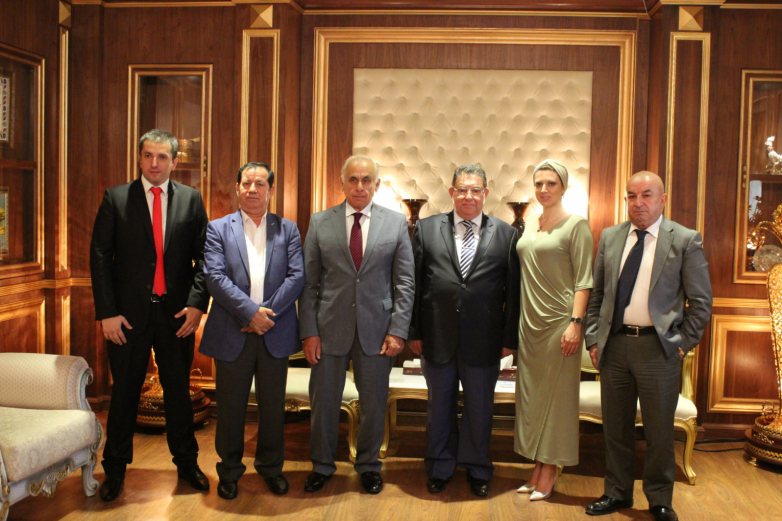 Visit of the delegation of the Chamber of Commerce and Industry of Abkhazia to Erbil, Iraqi Kurdistan. July 2015