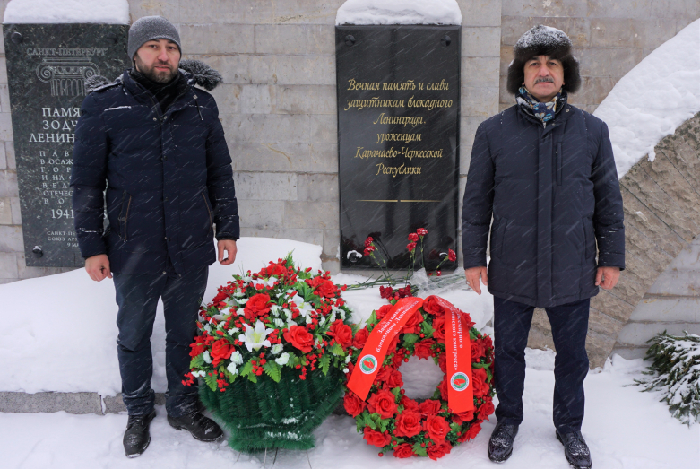 Petersburg’lu Abhaz ve Abazalar, Leningrad ablukası mağdurlarını anıyor