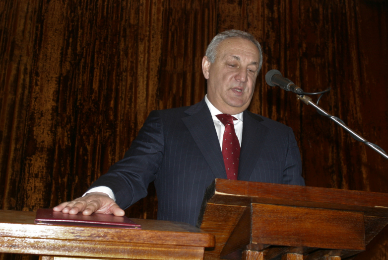 Принятие присяги президента Республики Абхазия