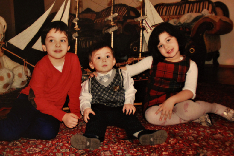 Sergey Vasilievich's little grandchildren