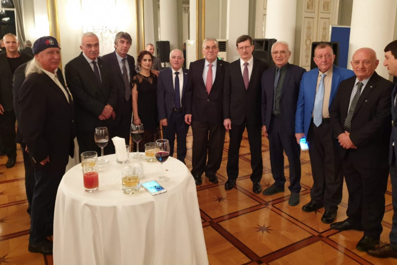 Vadim Haraziya, Rusya Başkonsolosluğu'nun İstanbul'daki resepsiyonunda