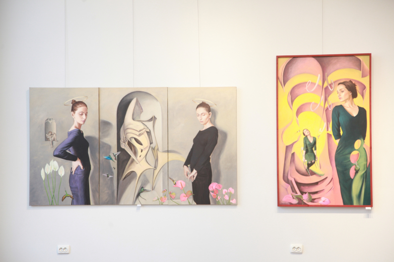 Ежегодная художественная «Весенняя выставка» открылась в Сухуме