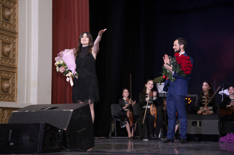 Charity concert of Otar Kuntsaria Orchestra was held in Sukhum