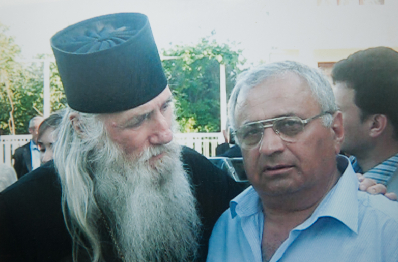 Gennady Alamy and Priest Vissarion (Apliaa)