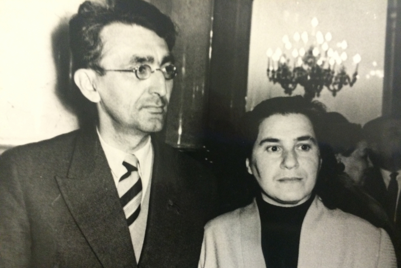 Khukhut Bgazhba with his wife Tatyana