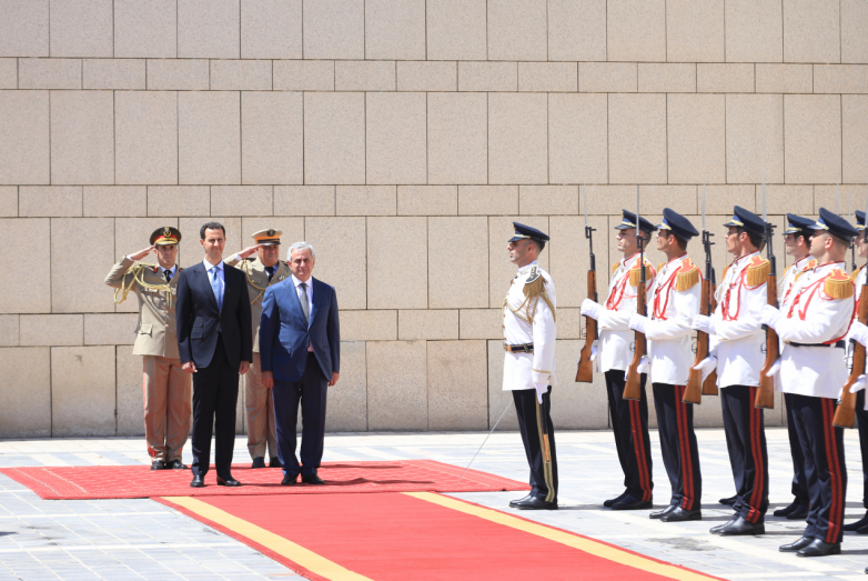 Official visit of President Raul Khadzhimba to Syria