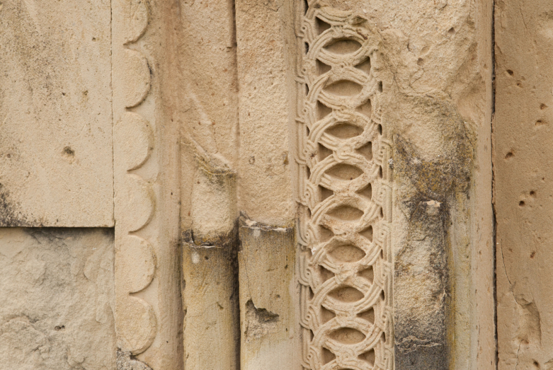 Tapınağın dış cephesinin mimari detayı, Bedia