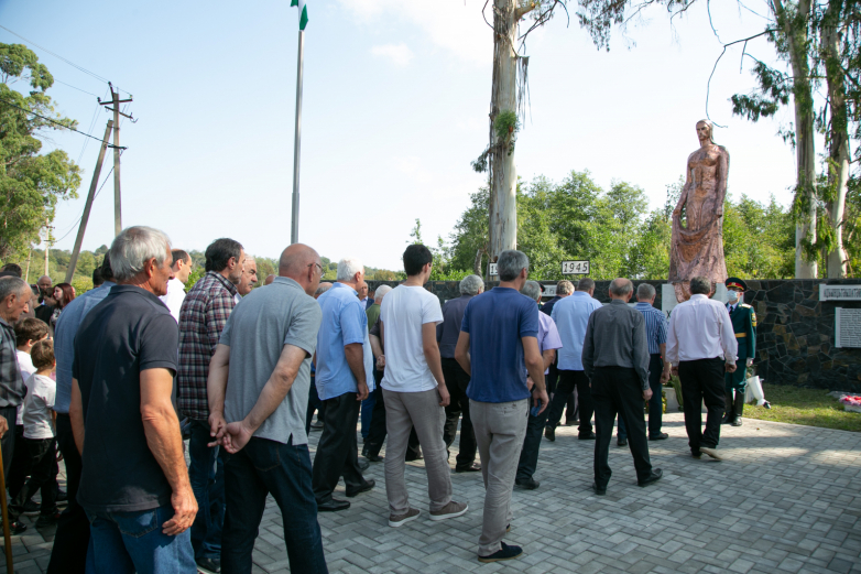 Monument to Atara village natives who died during the PWPA was opened in their native village