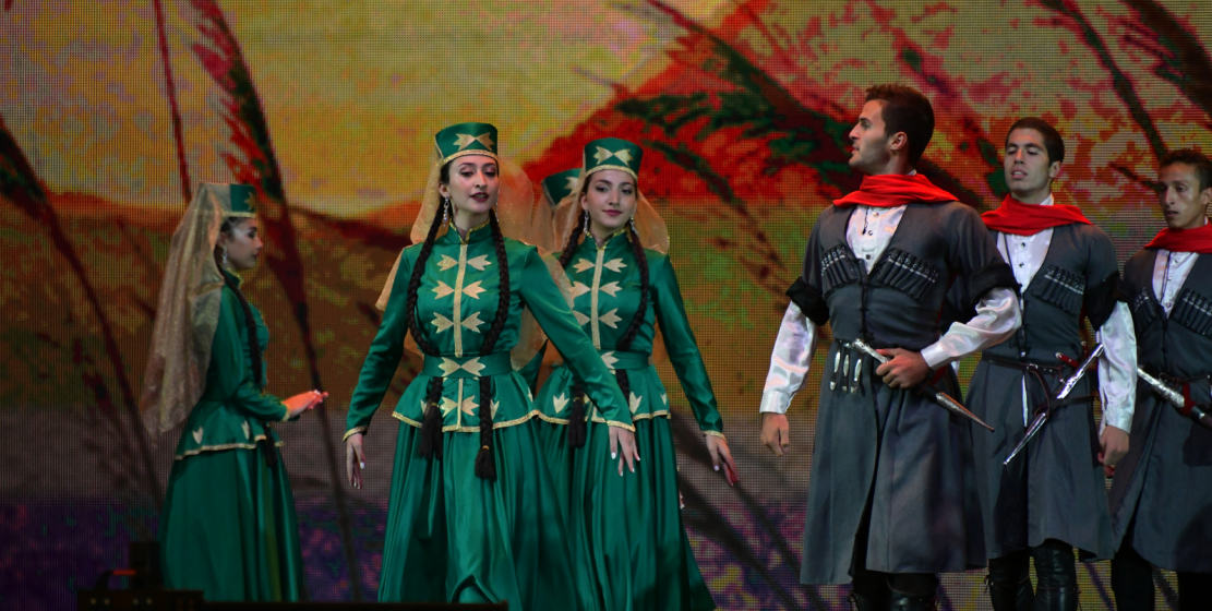 Circassian ensemble from Jordan 