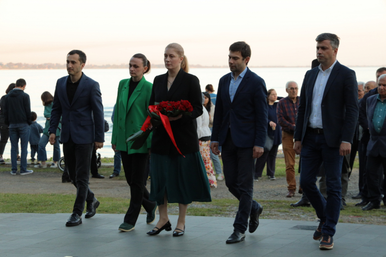 Abhazya'da Kafkas savaşının kurbanlarının anısı onurlandırıldı