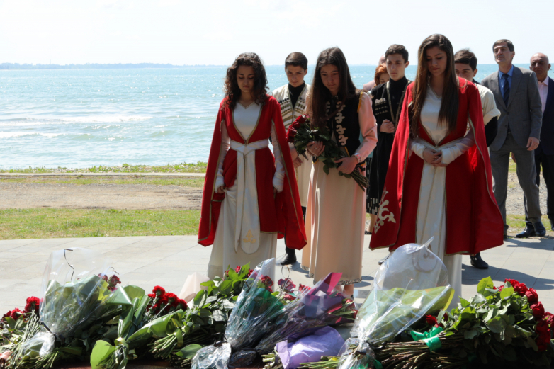 تم احياء ذكرى ضحايا حرب القوقاز في أبخازيا