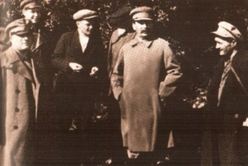 Nestor Lakoba ve Yosif Stalin 