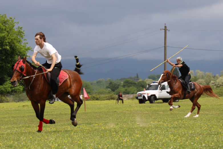 Spring and Labor Festival: an equestrian tournament was held in the village of Kutol